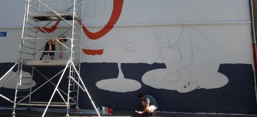 Une nouvelle fresque Rimbaud à Charleville