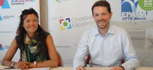 Li An Phoa était à Charleville pour son projet de rendre la Meuse...