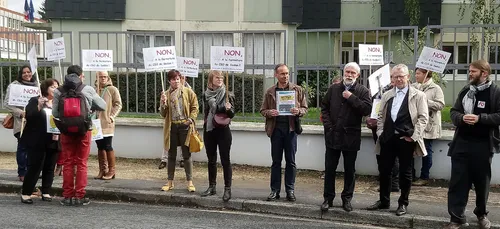 Mobilisation contre la fermeture du CIO de Sedan