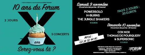 Le Forum de Charleville souffle ses 10 bougies !
