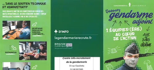 La gendarmerie recrute des sous-officiers administratifs et techniques