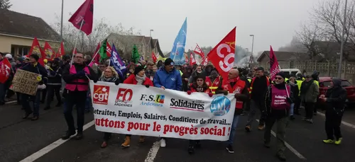 Nouvelle journée de mobilisation contre la réforme des retraites...