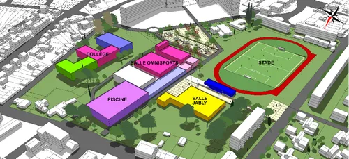 Charleville : un gros projet de complexe sportif à la Ronde-Couture