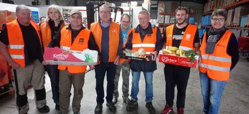 Plus de 46 tonnes de marchandises récoltées par la Banque...