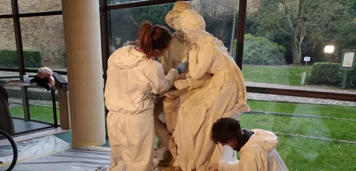 Charleville : une restauration d'oeuvre d'art à la vue de tous au...