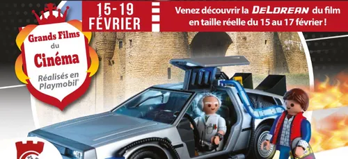 Une exposition de Playmobil sur le cinéma au Château Fort de Sedan