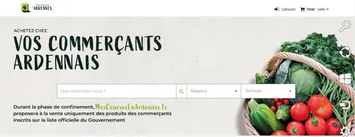 Le Conseil Départemental lance "Mes Courses en Ardennes"