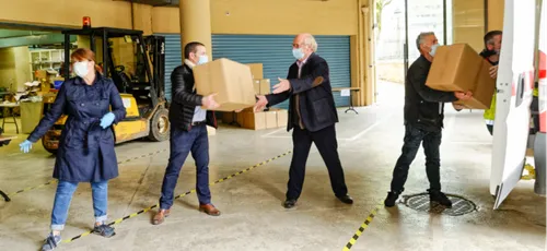 Opération "Un masque par Ardennais" : les 100 000 premiers masques...