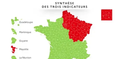 Les Ardennes restent en rouge sur la carte définitive du déconfinement
