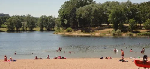 Baignade interdite à la Warenne.
