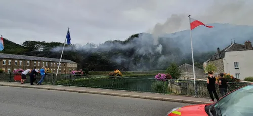 Le feu de forêt est maîtrisé à Bogny-sur-Meuse