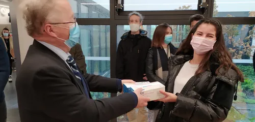 Des masques pour les étudiants ardennais