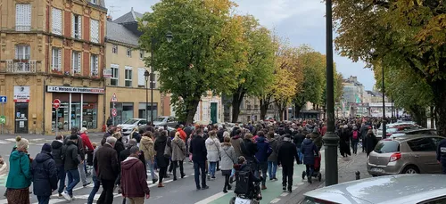 Marche silencieuse à Charleville-Mézières