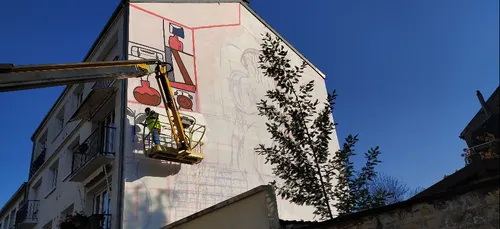 Une nouvelle fresque Rimbaud à Charleville