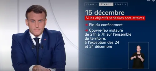 Emmanuel Macron annonce un allègement du confinement en trois étapes