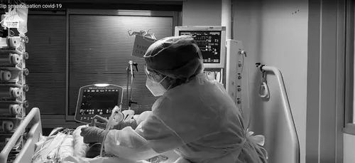 Une vidéo tournée au sein du service de réanimation de Charleville...