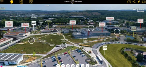 Charleville : embarquez pour une visite virtuelle du Campus Sup...