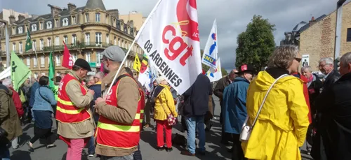 Journée de mobilisation interprofessionnelle : manifestation à...