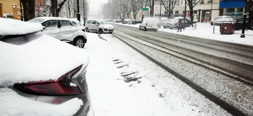 Plan Grand Froid : les Ardennes en orange.