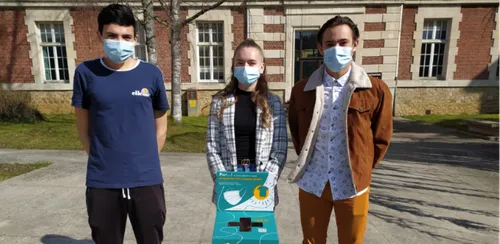 Le projet de recyclage des masques par des étudiants !