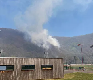 Incendie à Bogny-sur-Meuse
