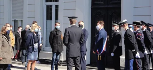 un hommage national pour la secrétaire administrative de la police...