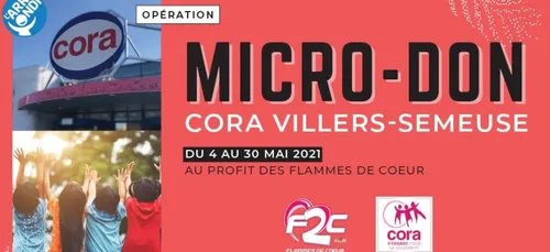 Opération micro-don au profit des Flammes de cœur