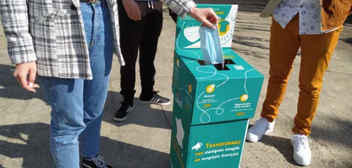 Un projet pour recycler les masques au Lycée Sévigné