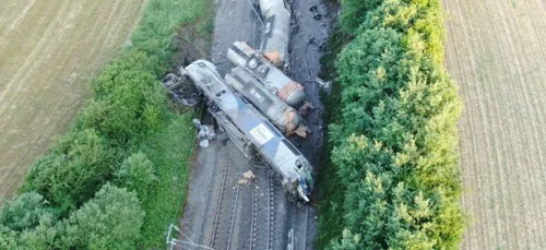 Accident ferroviaire : La remise en état des installations...