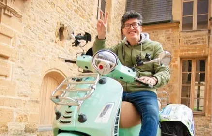 Denis Perette a terminé son tour du Grand Est