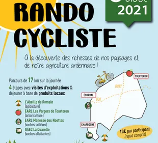 Une rando cycliste par les JA des Ardennes.