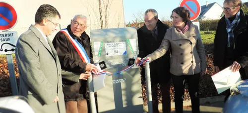 Condé-sur-Sarthe a sa borne électrique