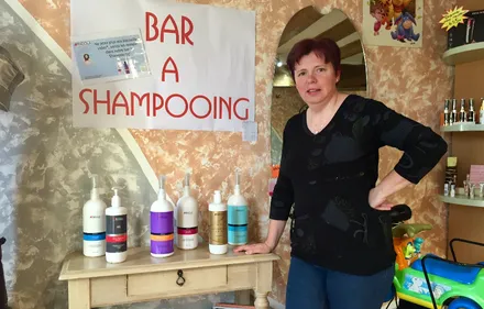 Un "bar à shampoing" dans le Perche !