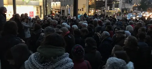 Manif contre le "délit de solidarité" au Mans