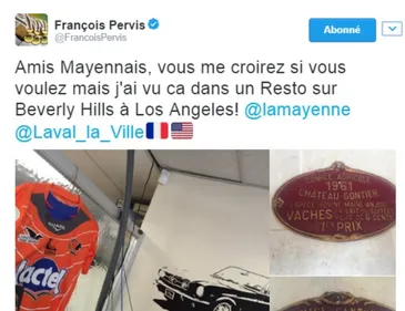 Un petit bout de Château-Gontier à... Beverly Hills