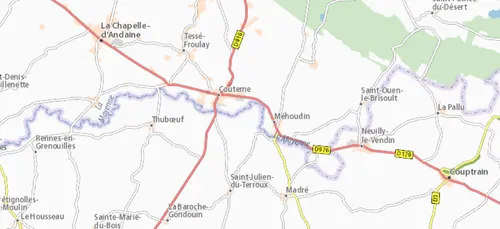 Couterne : un jeune cycliste gravement blessé