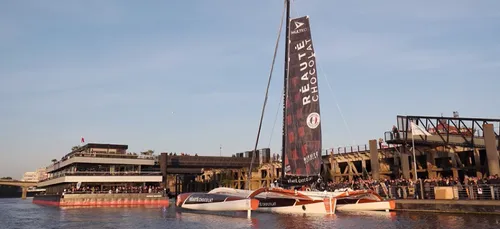 Le bateau "Réauté-Chocolat" baptisé à Nantes