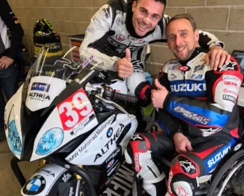 Grand Prix de France moto : des pilotes handicapés sur la piste