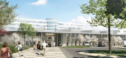 Hôpital du Mans : début des grands travaux