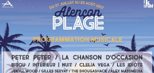 Alençon plage : la programmation musicale dévoilée
