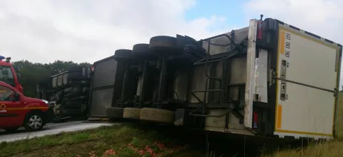Un poids-lourd couché sur l’A28 entre Tours et Le Mans