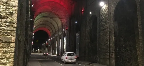 Le Mans : le tunnel aux couleurs espagnoles