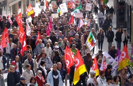 Près de 1 500 manifestants en Loir-et-Cher face aux ordonnances