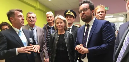 Mounir Mahjoubi à Nogent-le-Rotrou : l’Eure-et-Loir, "département...