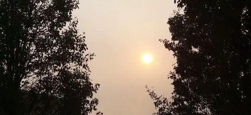 Atmosphère orangée ce lundi dans l’ouest