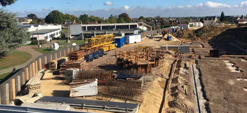 Mamers : on reconstruit le collège