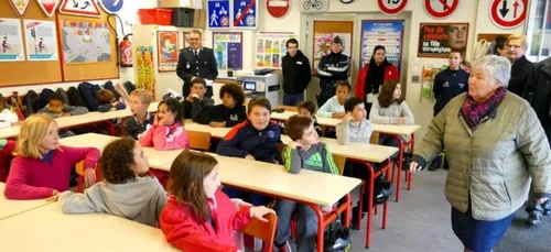 Jacqueline Gourault sur les pistes d’éducation routière à Blois