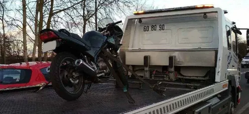 Arnage : ivre et en excès de vitesse au guidon