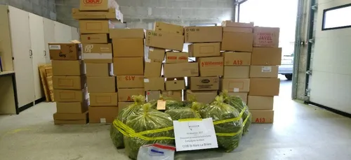 Sarthe : dix kilos d’herbe de cannabis à la maison