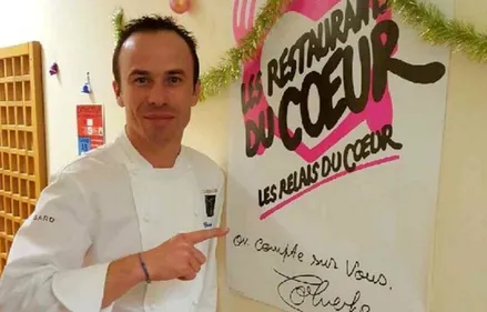 Blois : un chef étoilé aux fourneaux des Restos du Cœur